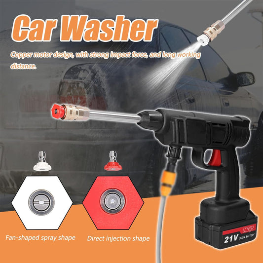 7500aAh 21V Cordless Car Wash Water Gun